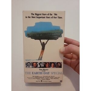 The Earth Day Special VHS 1990 Movie Video Tape Time Warner Lots Stars